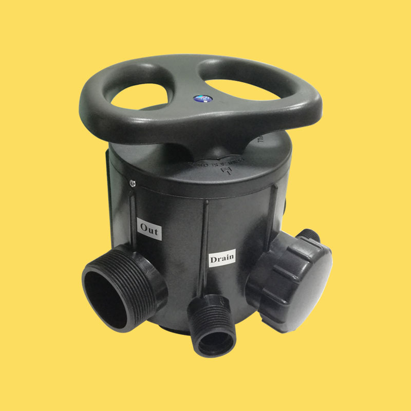 国产润新多路阀华南现货销售5吨/时反洗吸盐锅炉软水控制阀N64D