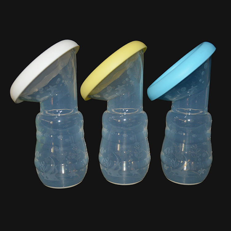 手动全硅胶吸奶器 防溢接奶器 母乳收集器 manual breast pump