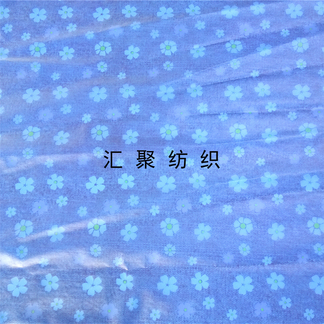 TPU膜数码印花直喷  满版小碎花印花  时装面料