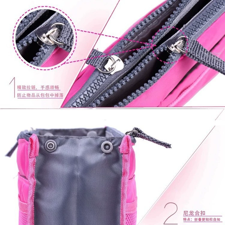 Универсальная ручная косметичка на молнии, сумка-органайзер, сумка для хранения