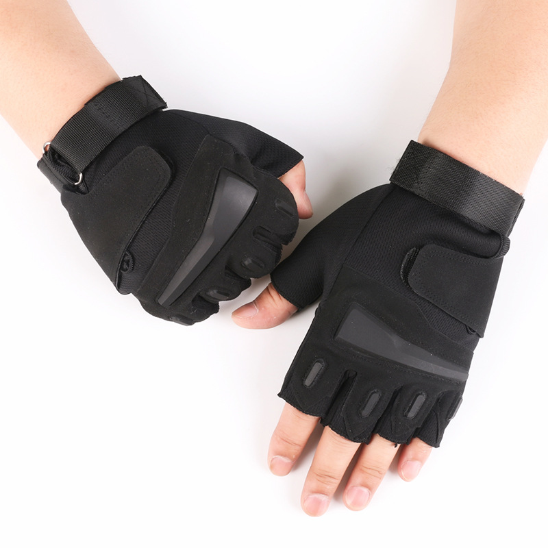 Nuevos guantes tácticos de medio dedo, guantes de combate para fitness al aire libre, guantes de campo, guantes de medio dedo para ciclismo deportivo y montañismo