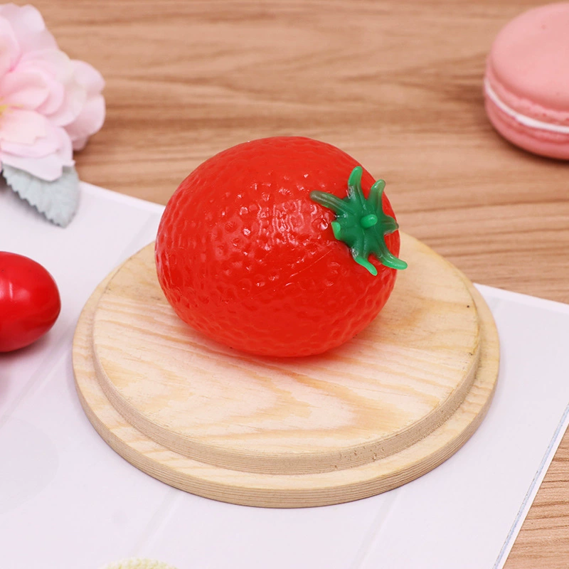 Anti-Stress Water Ball Squeeze Toy, Realistic Fruit & Animal Shapes, 6 cm, Soft Sticky