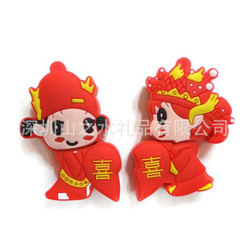 USB флеш-накопитель, кукла для пожилых, 4G, 128G