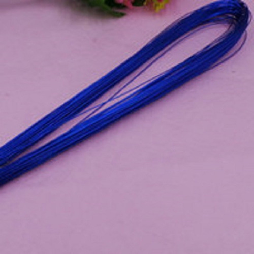 Factory direct sales of wire mesh flower materials No. 22 colored wire beads DIY handmade flower material accessories