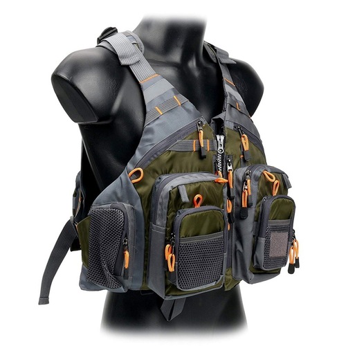 Spinning Fishing Life Jacket, Shore Fishing Suit, Boat Fishing, Sea Fishing Multifunctional, Multiple Pockets, Portable, Includes Buoyancy Materials, Removable