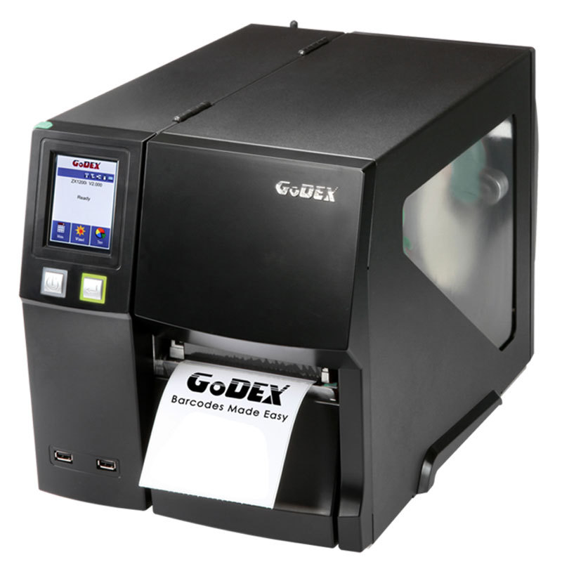 GODEX�Ƴ�ZX1200i ZX1300i ZX1600i���ܲʴ�������ҵ�������ӡ��