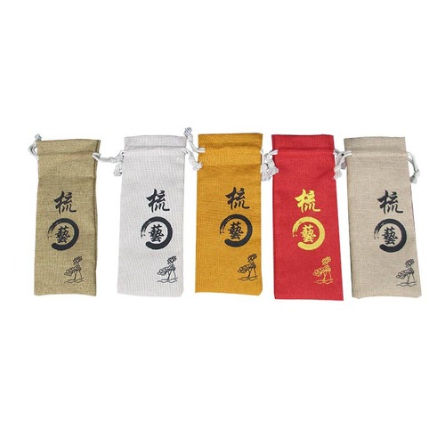 Wholesale Jincun Bag, Comb Gift Storage Pouch, Pure Linen & Sandalwood Comb, Universal Packaging, Massage Comb with Drawstring Closure