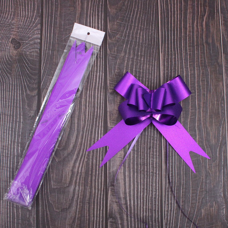 45 Película de brocado grande, flor de la perla, boda, diamante intermitente, arco, regalo, regalo, caja de regalo, decoración, flor de la mano