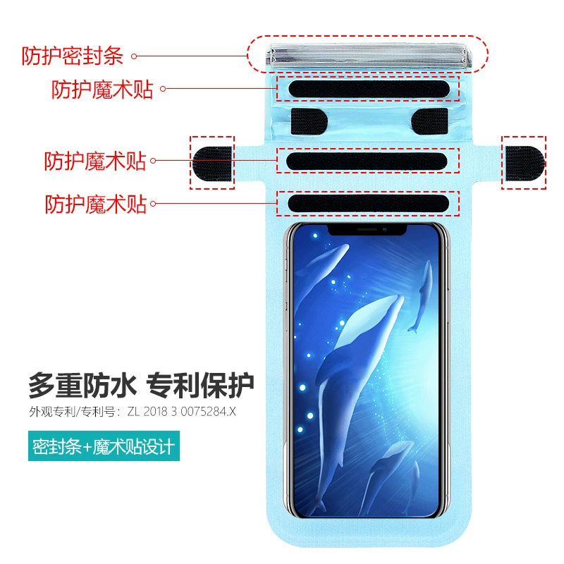 Яблоко, Huawei, защитный чехол для телефона, водонепроницаемая сумка, водонепроницаемая сумка для телефона для плавания, шейная сумка, сенсорный экран