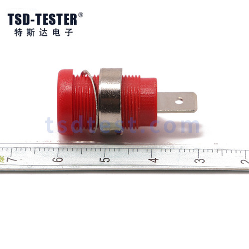 S4332 panel socket binding post insert banana socket ABS plastic case nickel-plated resistant