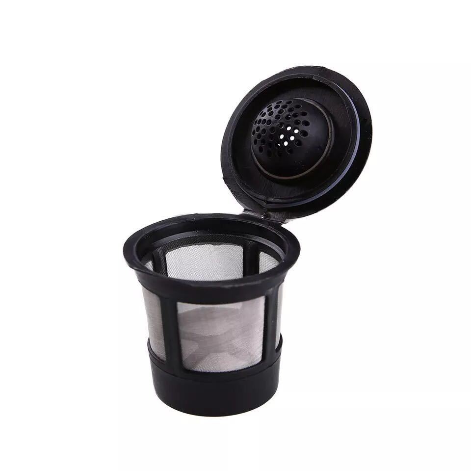Embudo Filtro de Café de Acero Inoxidable Reutilizable para Oficina