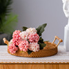 Factory spot high -end 10 -headed wealth ball single -supporting hydrangea wedding hydrangea Fortune wealth simulation flower silk flower home decoration