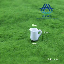 泓豪工厂直供52微缩玩具模型场景娃娃屋配件迷你陶瓷小水壶 C6008