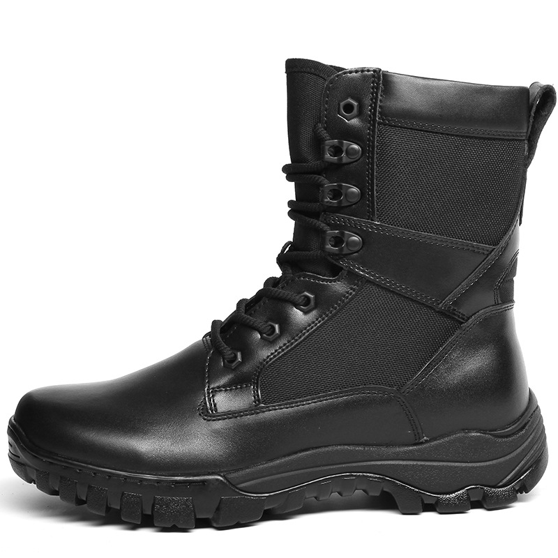 际华3515强人皮鞋工厂销售高筒靴春秋战术新式做训鞋靴陆战靴正品