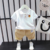 Summer summer clothing, children's set, polo for boys, 2023 collection, children's clothing, with short sleeve, wholesale