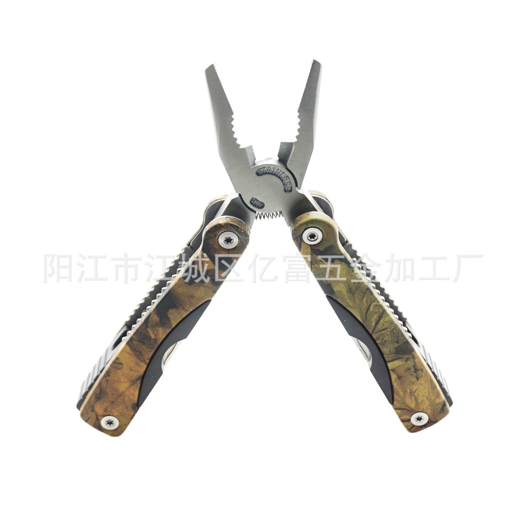 批发户外多功能折叠钳子多用途钳子工具钳 AA1大号迷彩钳