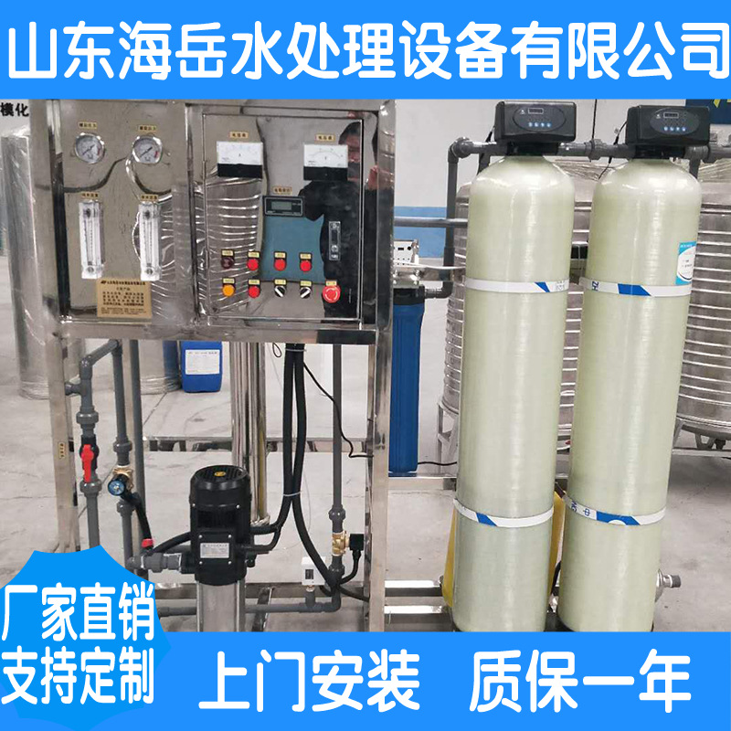 0.5T双级反渗透设备商用纯净水设备工业超纯水机厂家供应
