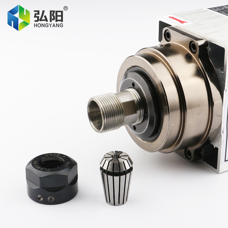 Changsheng motor husillo carpintería máquina de grabado cuadrado refrigerado por aire de alta velocidad del husillo 3,5/4,5/6KW lado agujero de la máquina de corte