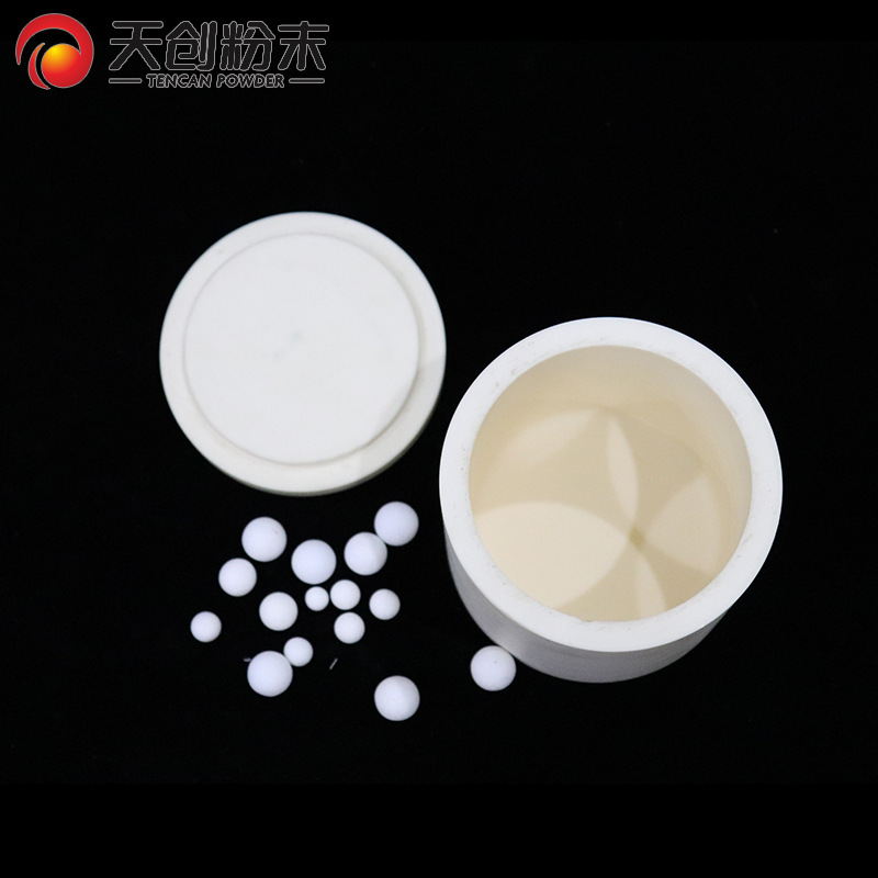 100MLL刚玉研磨罐 卧式实验室刚玉球磨罐 四川球磨机专用罐子厂家