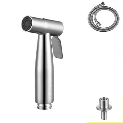 Fregadero de la cocina pull-out 304 PISTOLA DE PULVERIZACIÓN de acero inoxidable cuenca vegetal fregadero rociador de agua rociador de alta Booster boquilla