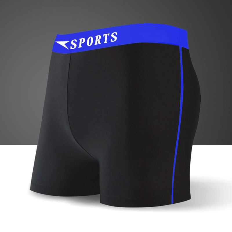 Bañador boxeador de los hombres de secado rápido impermeable nylon deportes pantalones casuales color sólido hot spring hombres playa vacaciones playa Pantalones