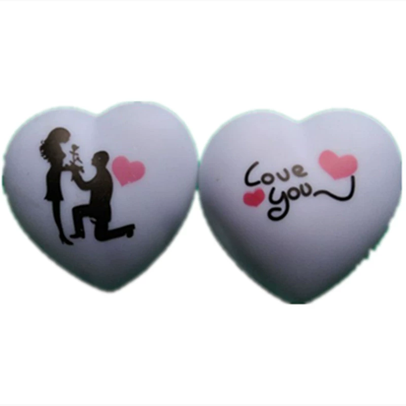 Cartoon colorful plastic night light, rings, toy, Birthday gift