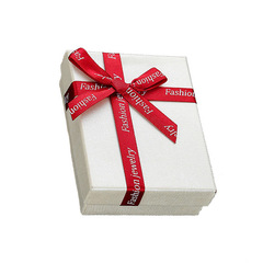 Youhong Fashion Packaging Double-layer Sponge Gift Box Korean Style Bow Jewelry Box Bulk Wholesale