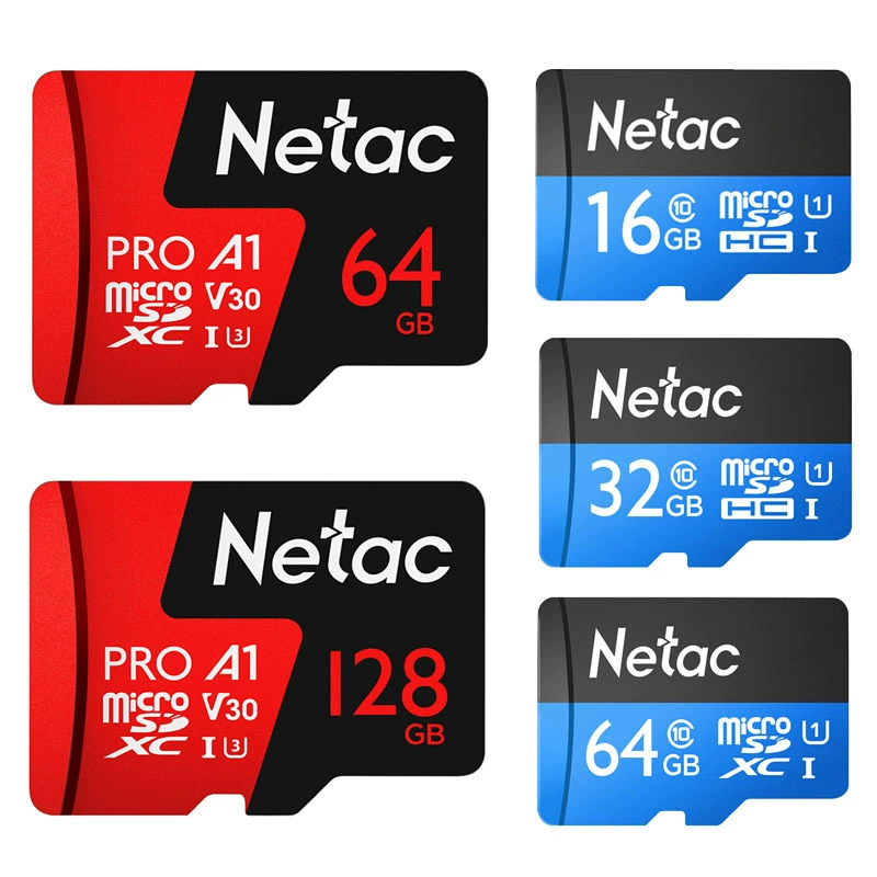 microSD memory card P500 / P500 PRO, 16–256 GB, Class 10 (C10) for mobile & CCTV