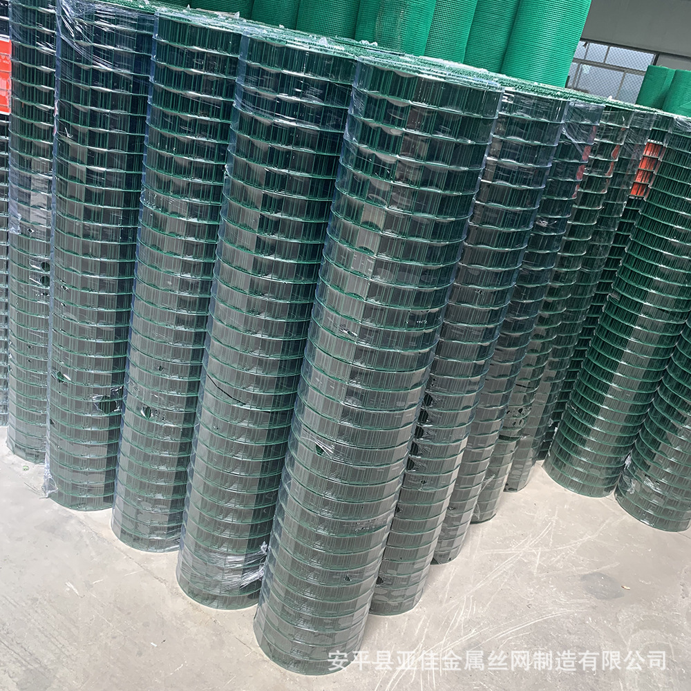 广东荷兰网1.5米果园围网 亚佳5cm孔墨绿荷兰网 45斤养殖防护网