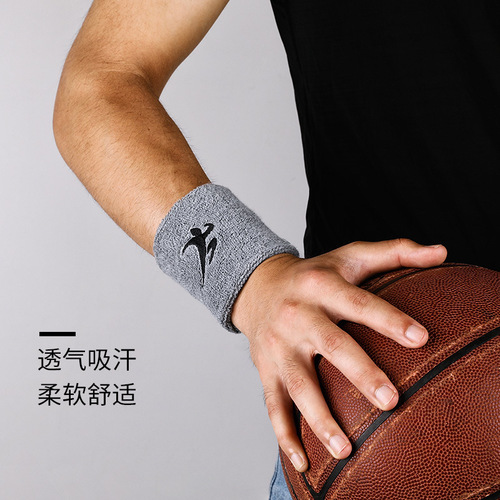 Outdoor sports sweat-absorbent wrist guards basketball tennis badminton cycling fitness breathable wrist guards wholesale HW03