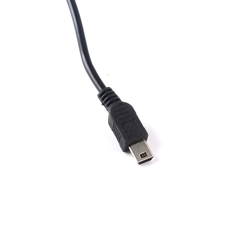 Mini5p data cable four -core 80cm copper line v3 charging transmission electronic dog pen recorder USB data cable