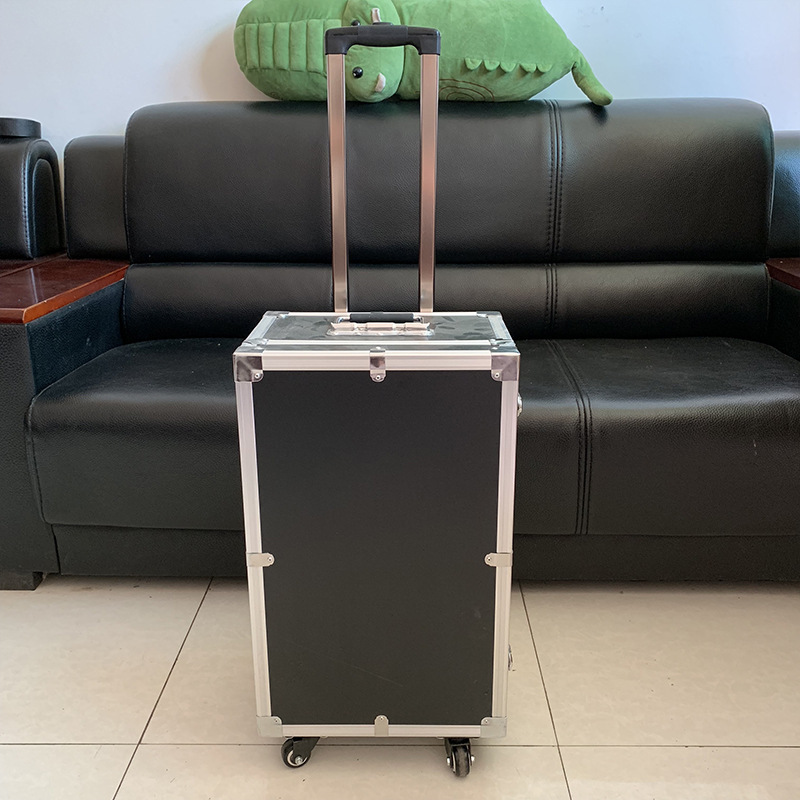 Customized Aluminum Alloy Box Large Trolley Tool Box Instrument Box Furniture Beauty Repair Film Box Ordering