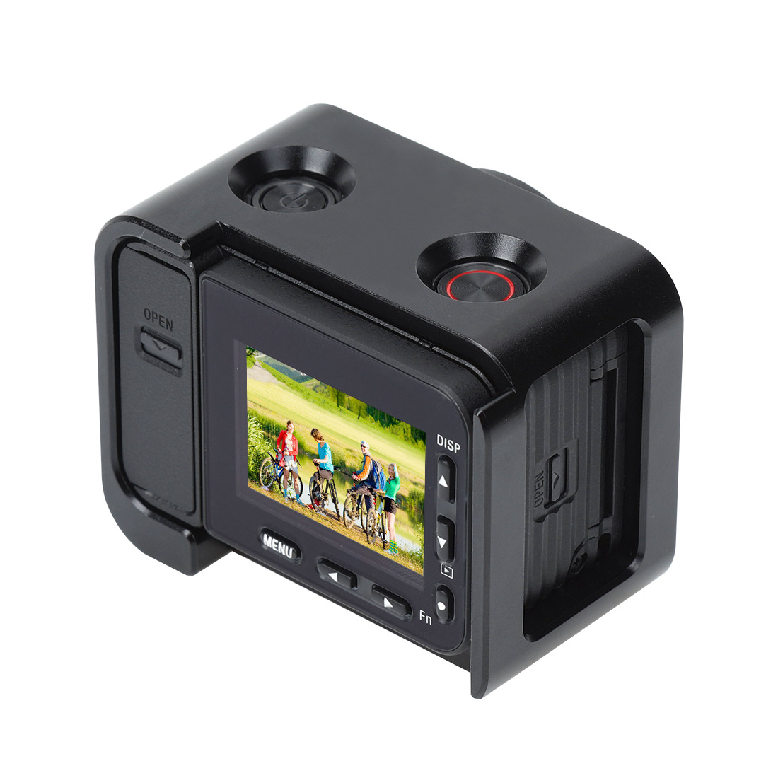 Jaula de perro PULUZ Fat Cow Sony RX0 II de metal con capucha de espejo UV adecuada para el kit Sony