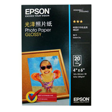 爱普生Epson42554光泽照片纸 6寸 20张/包 相纸