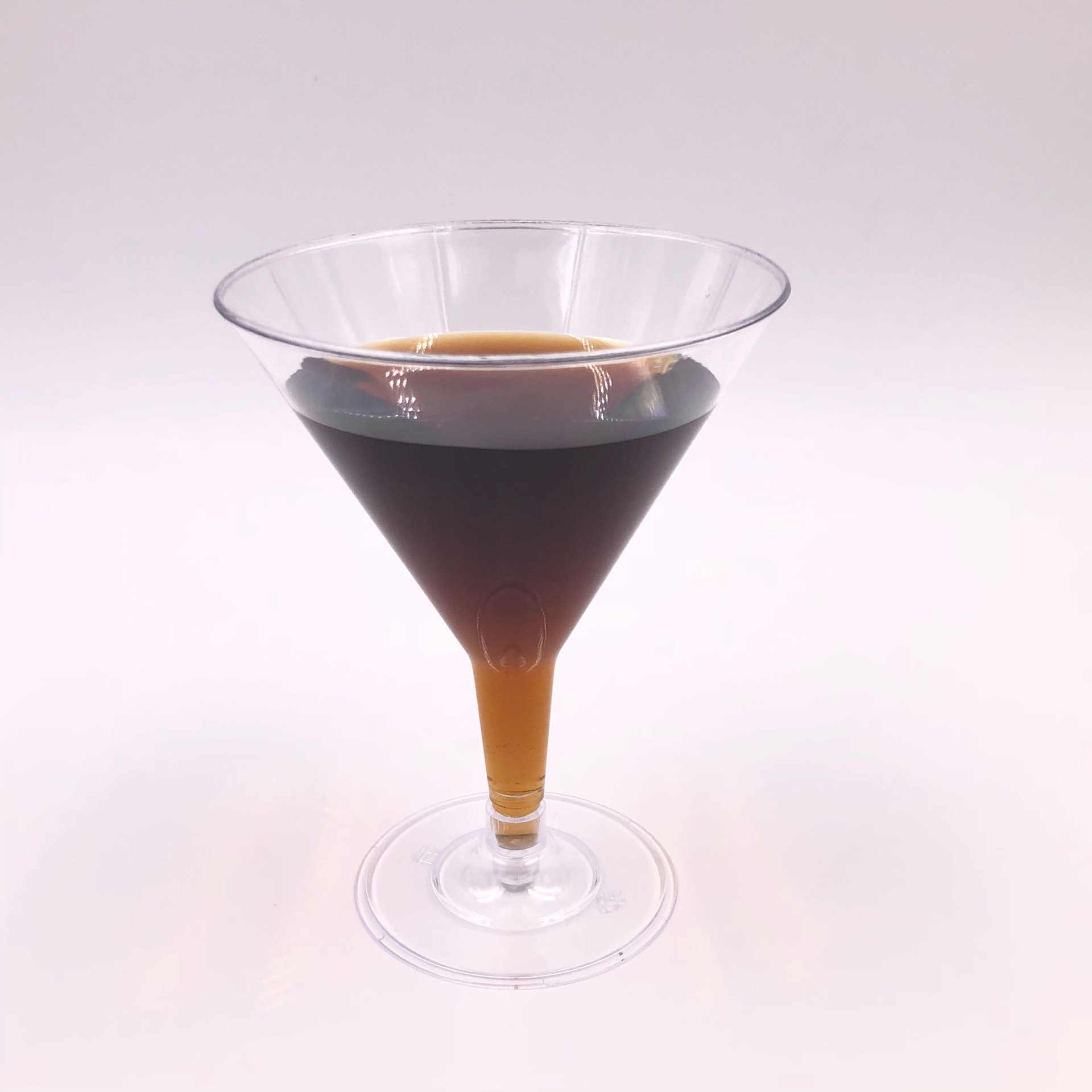 Cross Border Party Cocktail Cup 190ml Disposable Transparent Plastic Red Wine Cup Champagne Cup PS Aviation Cup