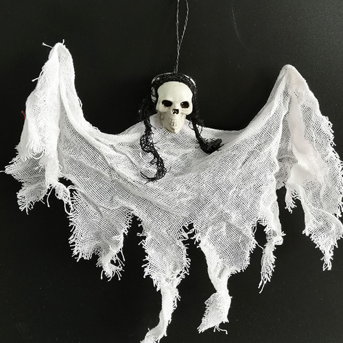 Halloween decoration small ghost house bar KTV decoration props skull hanging ghost horror hanging ghost pendant pendant