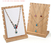 Wooden jewelry from natural wood, necklace, pendant, stand, accessory, props, wholesale