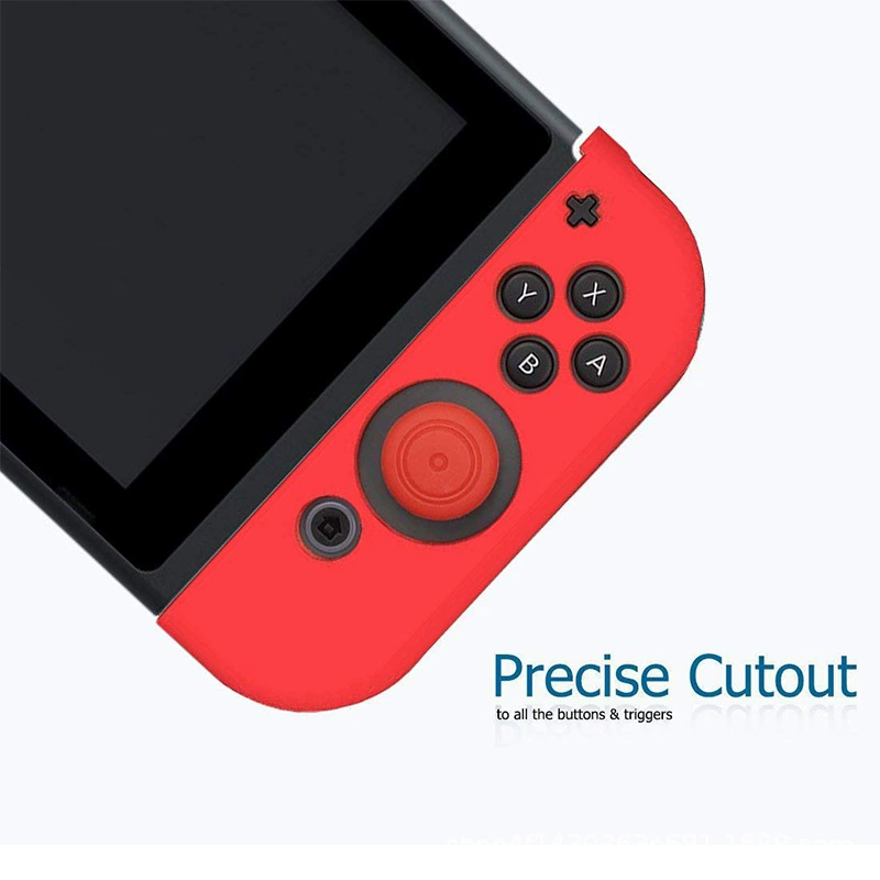 Кнопка- джойстик игрового контроллера Nintendo Switch, силиконовая насадка, NX рукоятка кнопка, крышка джойстика