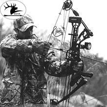 厂家直销 战舰复合弓箭 滑轮弓 射箭器材 合金弓把轮组