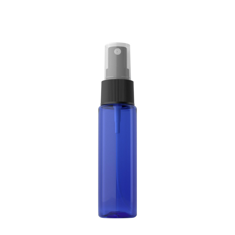 30ml botella de spray de hombro plano maquillaje Toner botella de rocío puro botella de plástico para mascotas botella de spray de sub-embalaje