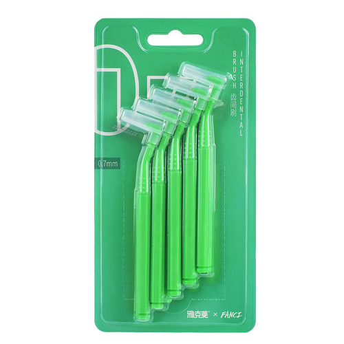 Jacqueline interdental brush L-shaped soft bristle brush protective braces correction teeth cleaning oral care orthodontic set