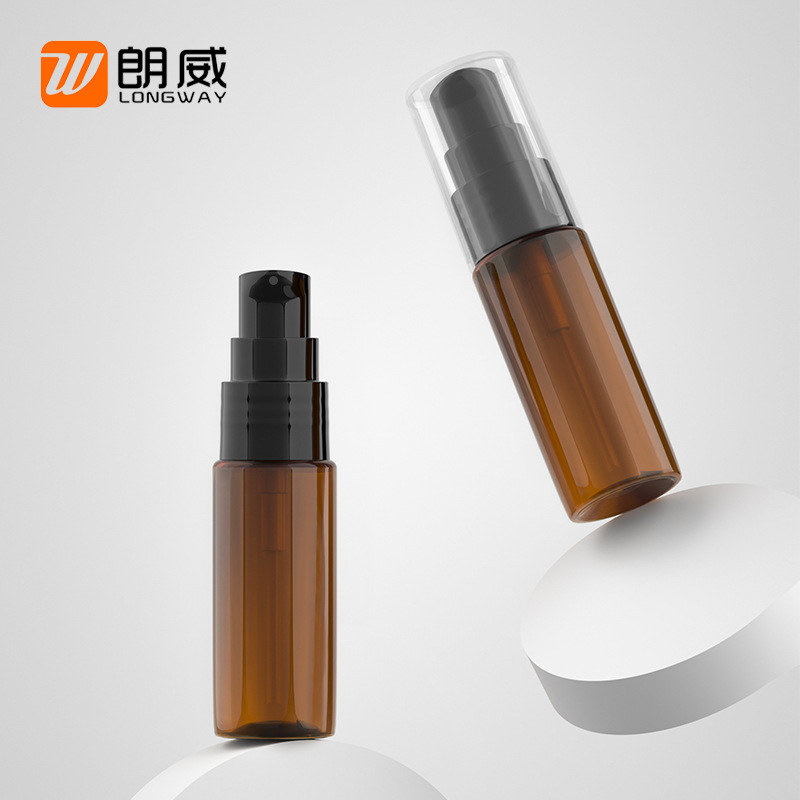 20ml 平肩鸟嘴瓶（粉泵）分装瓶 化妆品瓶 乳液小样分装瓶 塑料瓶