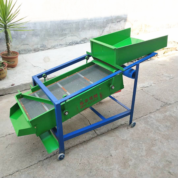 双层粮食振动筛选机玉米小麦水稻去杂机省人工高配置粮食筛选机