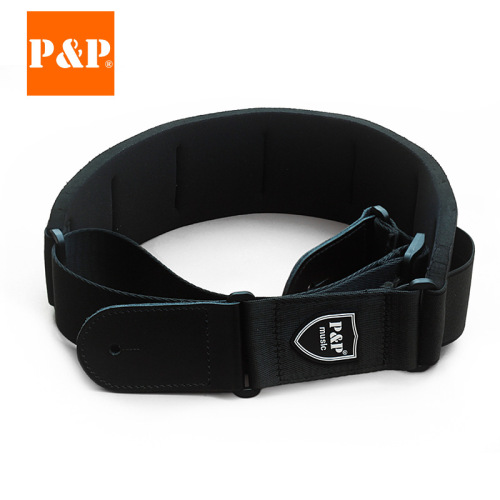 Thick Guitar Strap Wide Shoulder Strap Genuine Leather Guitar Strap Wide Guitar Bass Strap 8mm Cotton Guitar