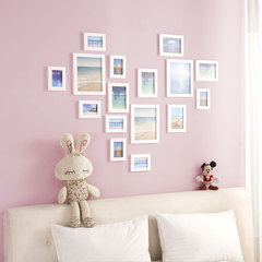 Wholesale Macaron Wallpaper Self-adhesive Bedroom Warm Wallpaper Waterproof PVC Pure Color Dormitory Bedroom Wall Sticker