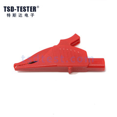 C7263 Pure Copper High Current Insulated Alligator Clip Dolphin Clip 32A/1KV 4mm Jack Non-Welding