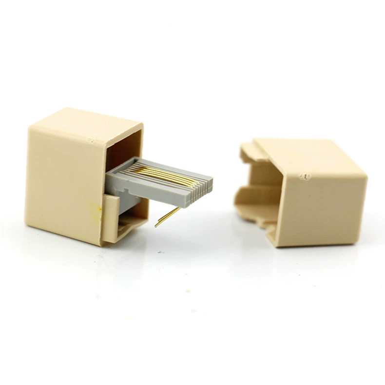 RJ45 сеть 8-ядерный прямой двойной сетевой кабель телефонные линии разъем восемь ядер прямой