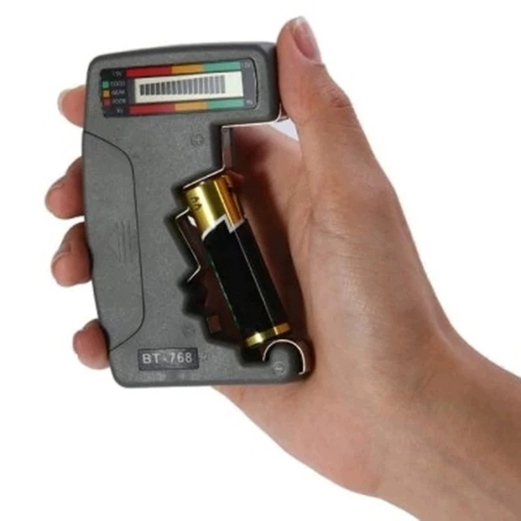 Тестер батареи BT-768 указатель тестер батареи Измеритель мощности батареи индикатор электрического измерения батареи