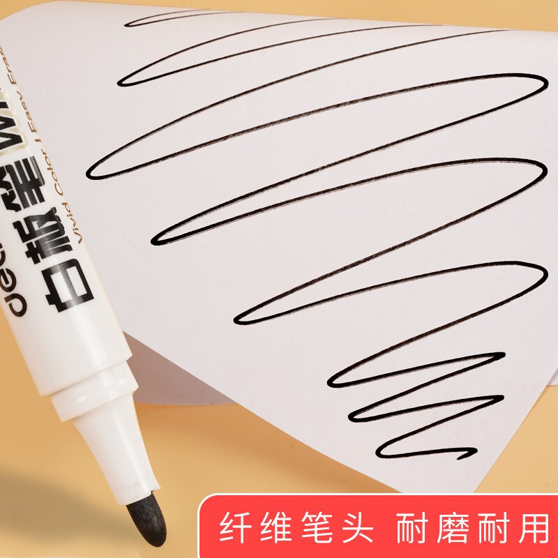 Deli Papelería 6817 pizarra pluma borrable pizarra pluma dibujo pluma rojo azul pizarra pluma tablero de escritura pluma al por mayor