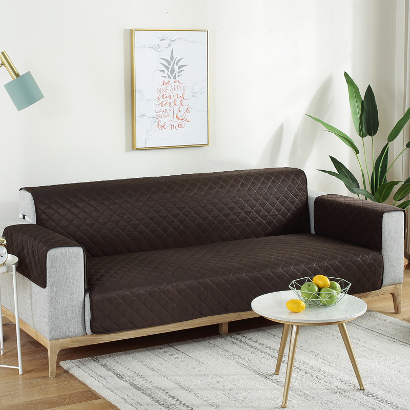 Venta caliente transfronteriza impermeable anti-incrustante mascota sofá cojín cubierta protectora de una pieza entrega Amazon universal cubierta del sofá